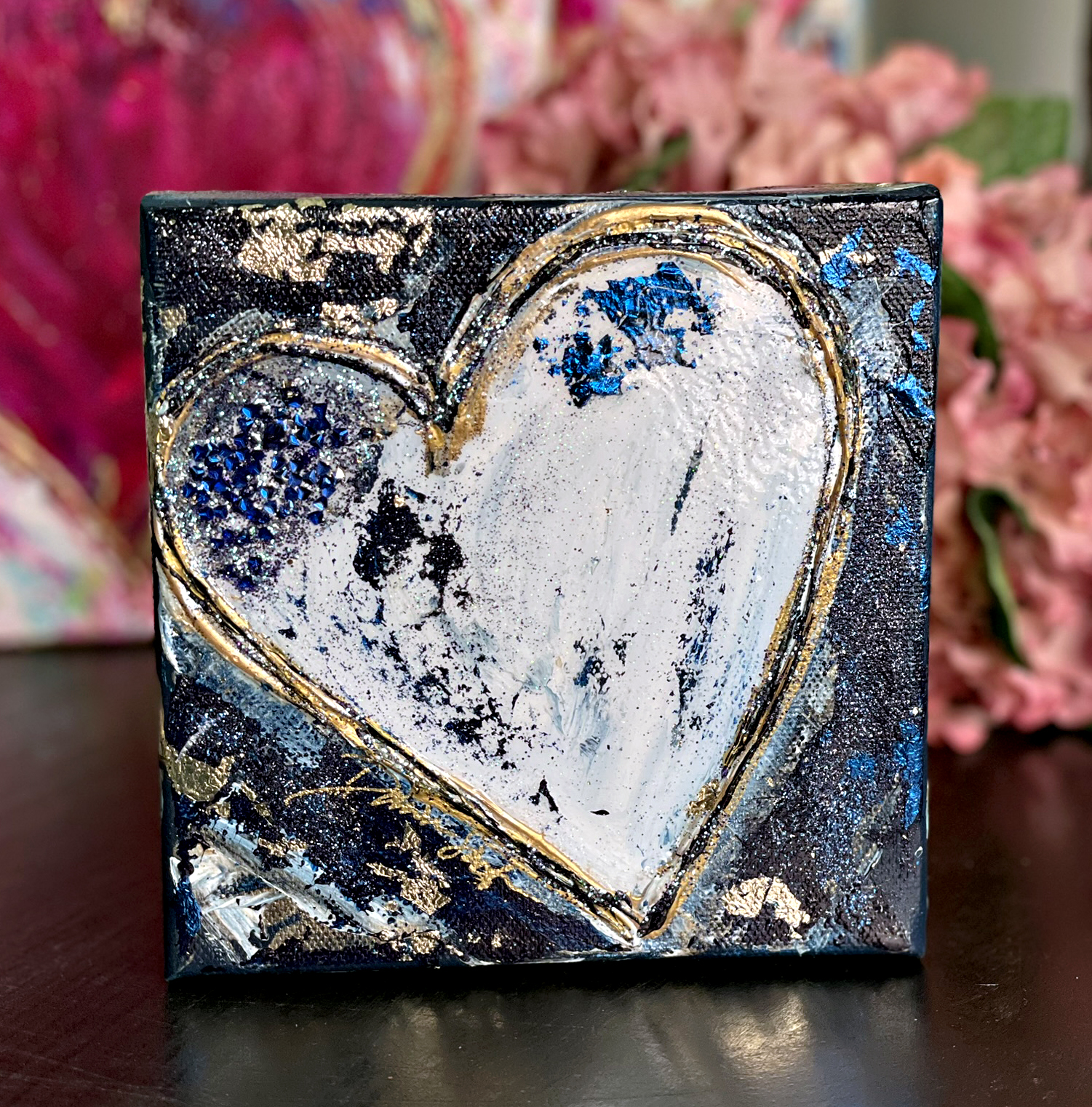 Blue Steel my Heart displayed