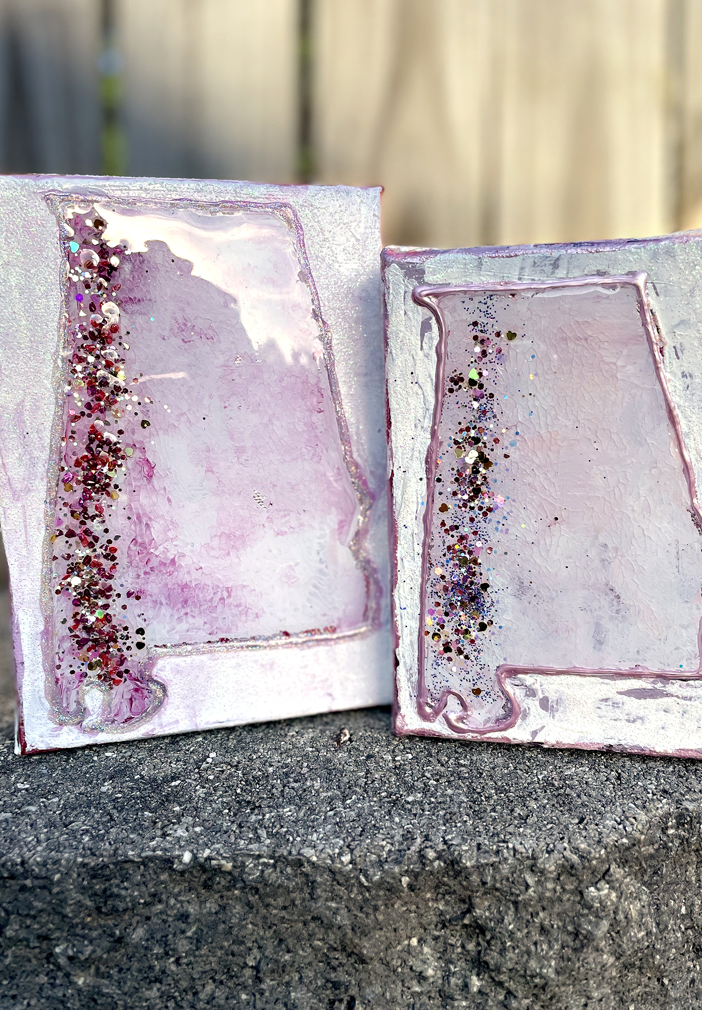 Lrg and Small pink alabama