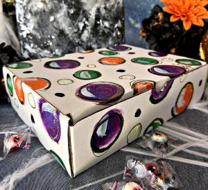 large Halloween gift box